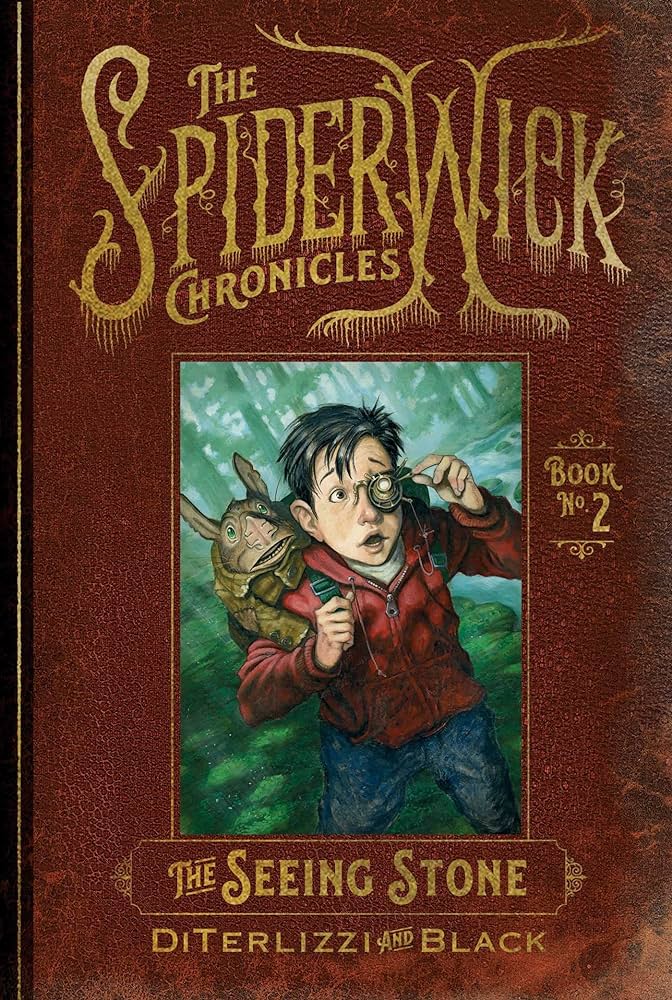 Cover art for The Spiderwick Chronicles: The Seeing Stone. 