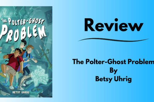 Tile art for a review of The Polter-Ghost Problem. Displaying the cover art.