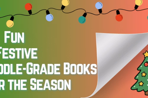 Tile Art for 25 fun and Festive Middle-Grade Books for the Season Article.
